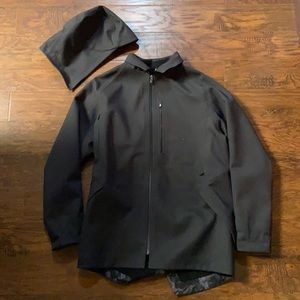 Lululemon men’s peacoat with removable hood